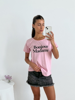 Remera algodón Bonjour bounkap - tienda online