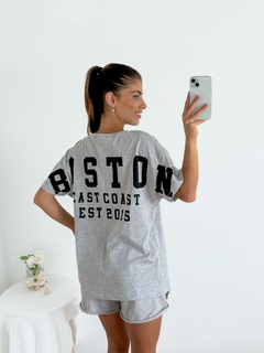 Remeron algodón oversize Boston Freebost - BENKA