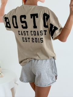 Remeron algodón oversize Boston Freebost