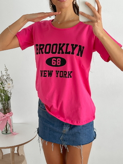 Remera algodón Brooklyn 68 new york 68kap en internet