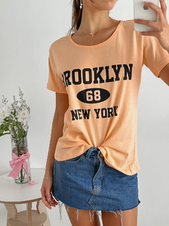 Remera algodón Brooklyn 68 new york 68kap - BENKA