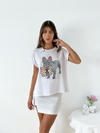 Remera amplia manga rebatible Bulldog - comprar online