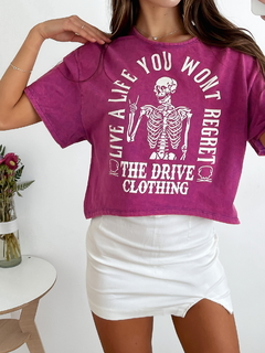 Remera Overzise gastada The drive clothing en internet