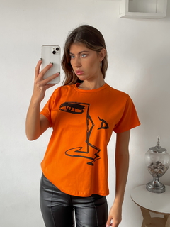 Remera algodón Cara Abstracta en internet