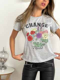 Remera algodón Change mindset - comprar online