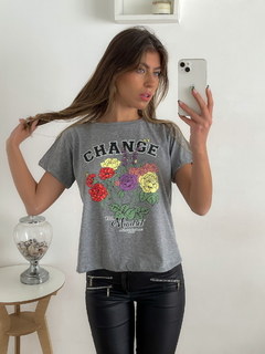 Imagen de Remera algodón Change mindset