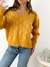 Sweater amplio con calado en forma de rombos Draymond en internet