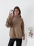 Sweater polera oversize cuadros Dunedin - comprar online