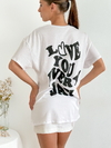 Remeron algodón oversize Love you every day Freelove - comprar online