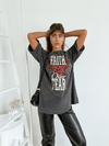 Remera oversize gastada Faith over Fear