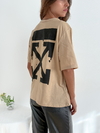 Remera amplia manga oversize Flechas CorFle - comprar online