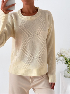 Sweater rombos centroles Freud - tienda online