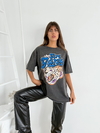 Remera oversize gastada Girl Gang