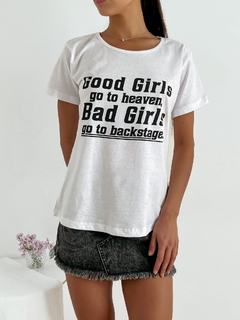Remera algodón Good girls go to heaven gogihekap - comprar online