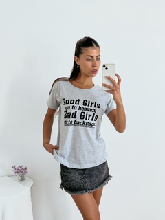 Remera algodón Good girls go to heaven gogihekap - tienda online