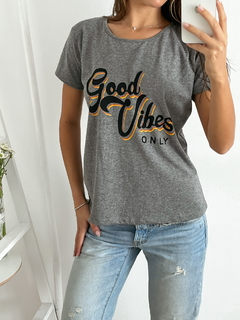 Remera algodón Good vibes - BENKA
