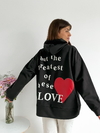 Buzo oversize frisado con capucha Greatest love grlokap