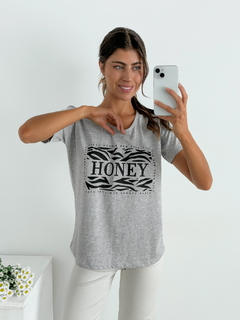 Remera de algodón Honey en internet