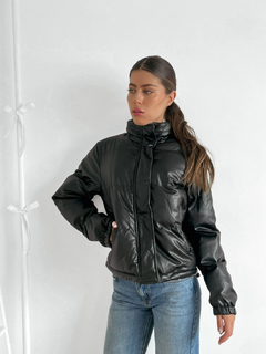 Campera puffer eco Cuero Johnson - comprar online