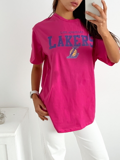 Imagen de Remeron algodón oversize Lakers labec