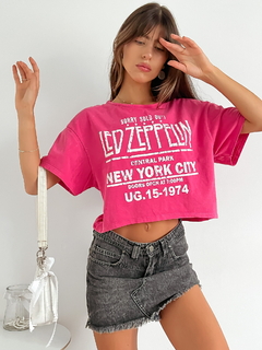 Remera Overzise gastada Led Zeppelin Ledkap - BENKA