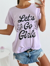 Remera algodón Lets go girlspu