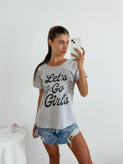 Remera algodón Lets go girlspu - comprar online