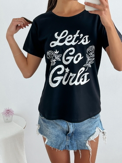 Remera algodón Lets go girlspu