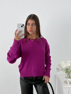Sweater trenzas finas Lourent en internet