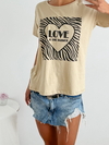 Imagen de Remera algodón Love cebra locekap