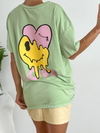 Remeron oversize de algodón carita Love Carilove