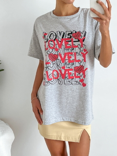 Remeron oversize de algodón Lovely en internet