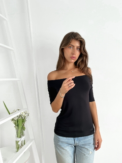 Remera modal viscosa strapless Magda - comprar online