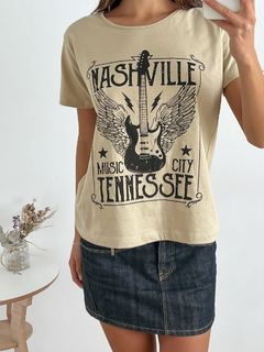 Remera de algodón Nashville Tennesse citykap en internet