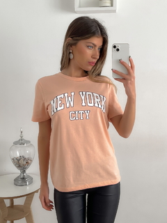Remera algodón New York city - tienda online