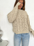 Sweater trenzado manga globo Niza en internet