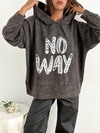 Buzo rustico oversize gastado No Way wakap