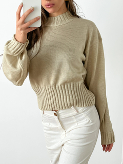 Sweater manga globo con elastico en cintura Noruega - BENKA