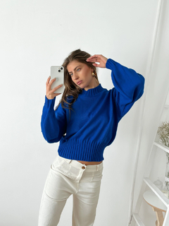 Sweater manga globo con elastico en cintura Noruega