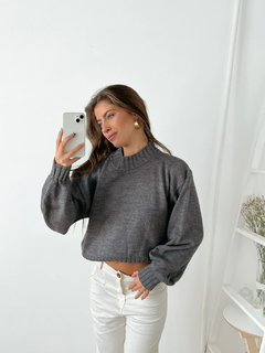Sweater manga globo con elastico en cintura Noruega - comprar online