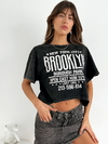 Remera Overzise gastada Brooklyn Borough Parkap