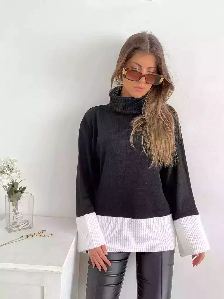 Polera combinada manga campana Odesa Comprar en BENKA