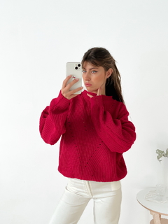 Sweater Oversize calado Otto - tienda online