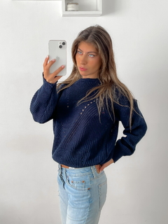 Sweater Oversize calado Otto - tienda online