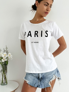 Remera de algodón Paris Jetadore