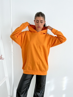 Buzo rustico oversize con capucha Philadelphia - tienda online