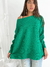 Sweater oversized cuello bote Philipa - comprar online