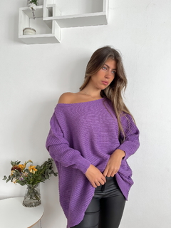 Sweater oversized cuello bote Philipa - BENKA