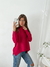 Sweater oversize rayado con tajo lateral Portman - comprar online