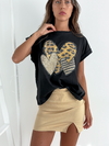 Remera amplia manga rebatible PrintCorazon - comprar online